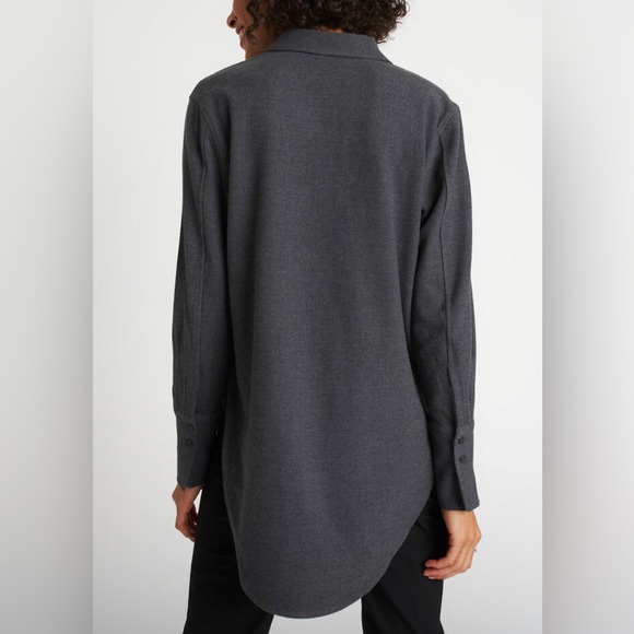 Flannel Shirt, Tunic Length - Small - Picture 2 of 4